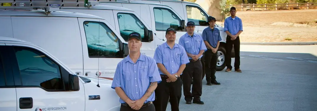 KIC Refrigeration crew ready for Mini Split Repair jobs across Oroville